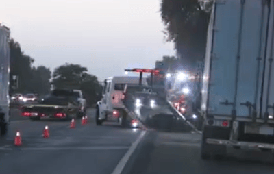 Car fire causes temporary traffic delays on SR-99 in Elk Grove