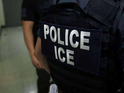 Man held in Houston after being hit by ICE vehicle