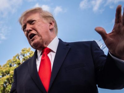 President Trump mocks heckler punched at rally in Youngstown