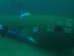 Sunken B-29 Superfortress nears surface as Las Vegas Lake Mead drops
