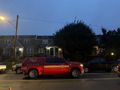 Two women found shot dead in burning East Mount Airy home