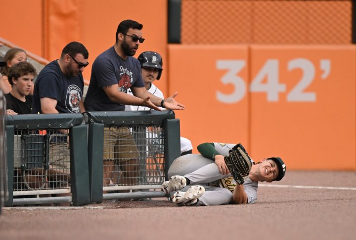 Zack Gelof sues Detroit Tigers over Comerica Park knee injury